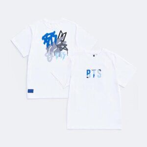 OFFICIAL BTS MAP OF THE SOUL Tour T-Shirt Ver 2 White Large NWT Rare Bangtan